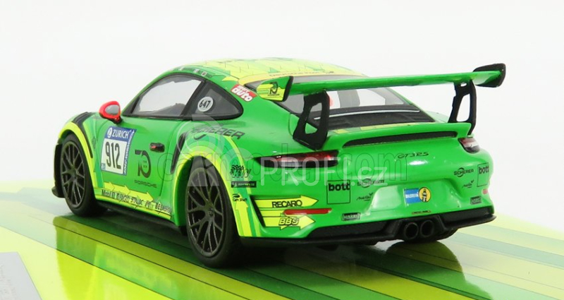 Minichamps Porsche 911 991 Gt3 Rs Manthey Racing N 912 1:43, zelená
