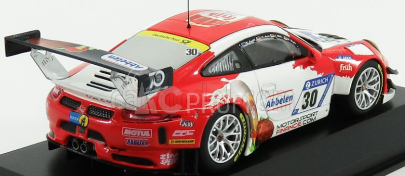 Minichamps Porsche 911 991 Gt3r Frikadelli Racing Team N 30 1:43, červenobílá