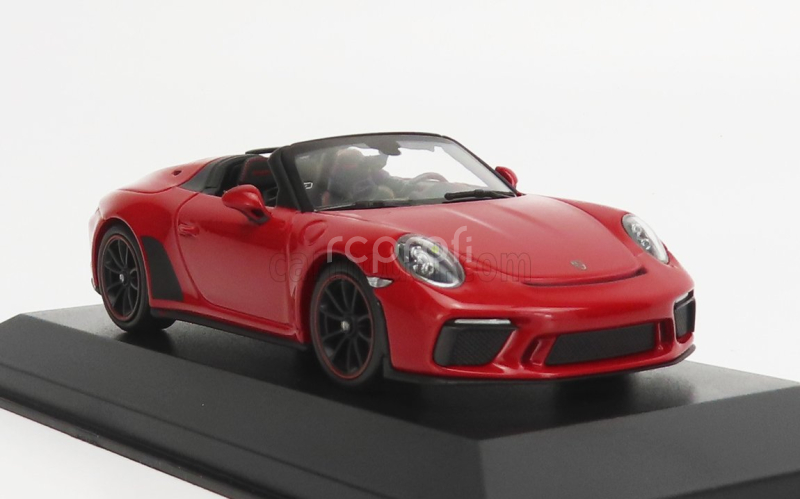 Minichamps Porsche 911 991 Speedster Cabriolet 2019 1:43 Dark Red Met