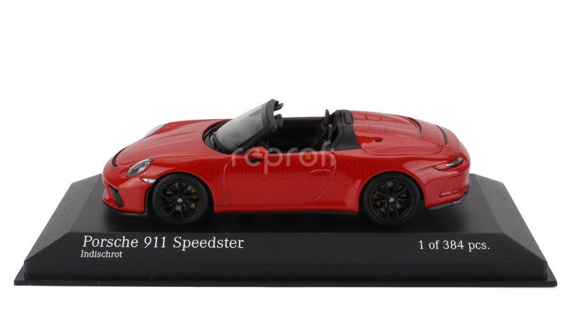 Minichamps Porsche 911 991 Speedster Cabriolet Open 2019 1:43 Red