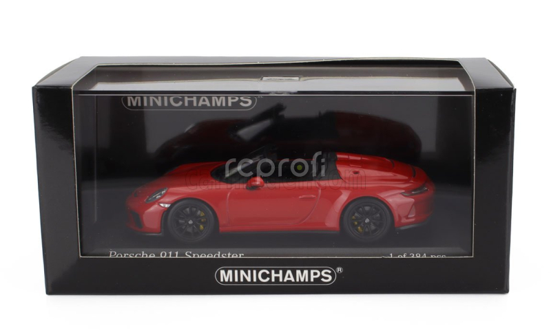 Minichamps Porsche 911 991 Speedster Cabriolet Open 2019 1:43 Red