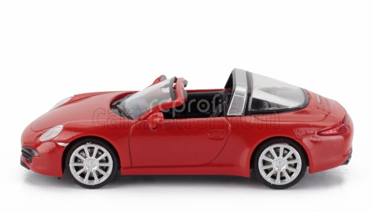 Minichamps Porsche 911 991 Targa Cabriolet Open 2014 1:87 Red