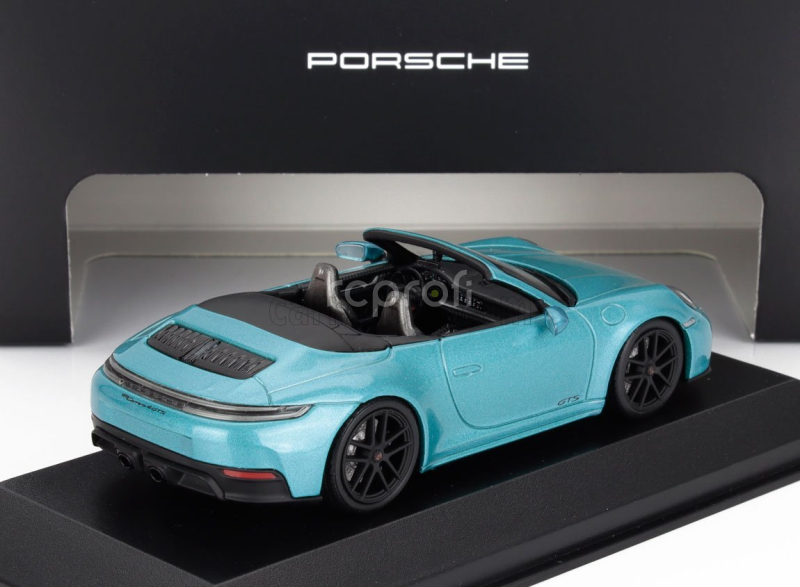 Minichamps Porsche 911 992-2 Carrera 4 Gts Cabriolet Open 2024 1:43 Ipanema Blue