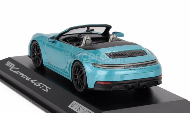Minichamps Porsche 911 992-2 Carrera 4 Gts Cabriolet Open 2024 1:43 Ipanema Blue