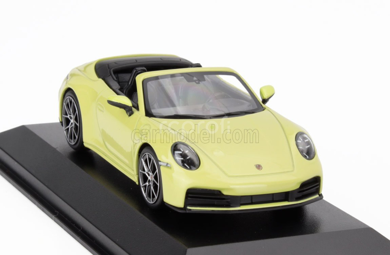 Minichamps Porsche 911 992-2 Carrera Cabriolet Open 2024 1:43 Cartagena Žlutá