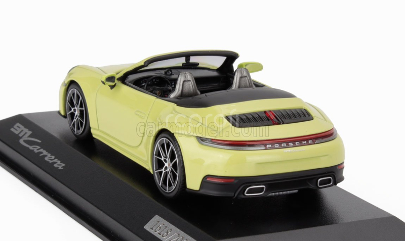 Minichamps Porsche 911 992-2 Carrera Cabriolet Open 2024 1:43 Cartagena Žlutá