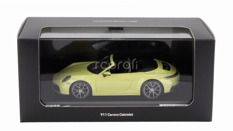 Minichamps Porsche 911 992-2 Carrera Cabriolet Open 2024 1:43 Cartagena Žlutá