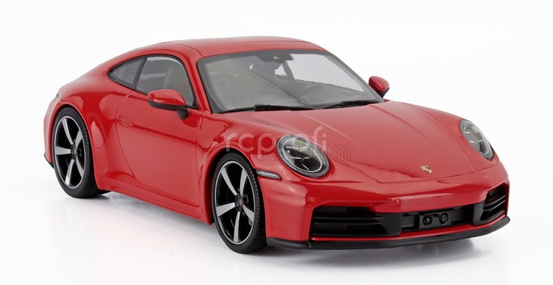 Minichamps Porsche 911 992-2 Carrera Coupe 2024 1:18 Red