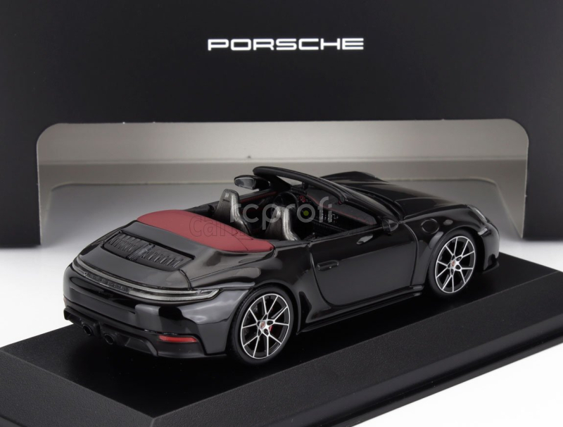 Minichamps Porsche 911 992-2 Carrera Gts Cabriolet Open 2024 1:43 Black