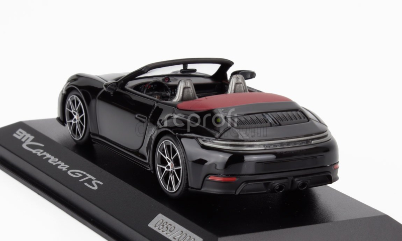 Minichamps Porsche 911 992-2 Carrera Gts Cabriolet Open 2024 1:43 Black