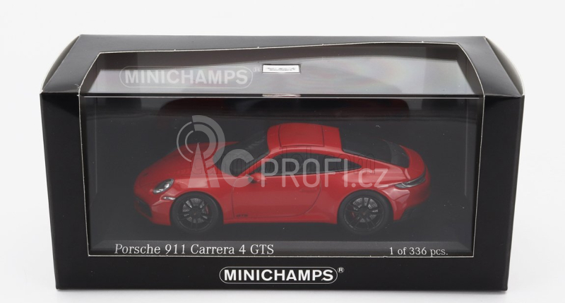 Minichamps Porsche 911 992 Carrera 4s Gts Coupe 2019 1:43 Red
