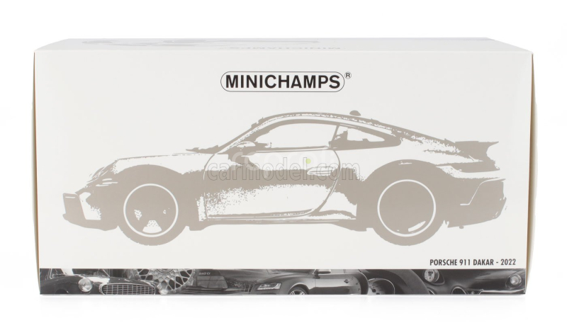 Minichamps Porsche 911 992 Dakar Coupe 2022 1:18 Blue