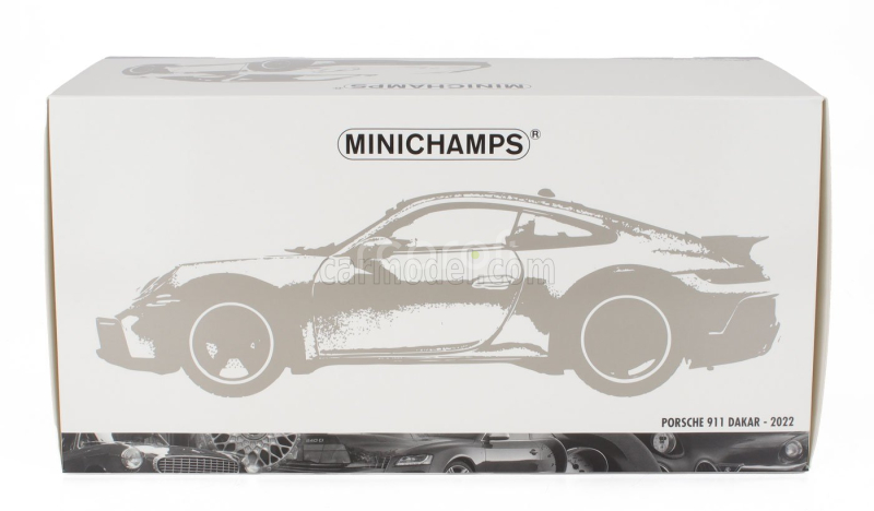 Minichamps Porsche 911 992 Dakar Coupe 2022 1:18 Green Met