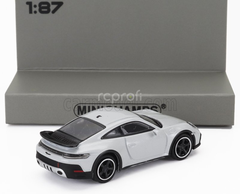 Minichamps Porsche 911 992 Dakar Coupe 2023 1:87 Grey