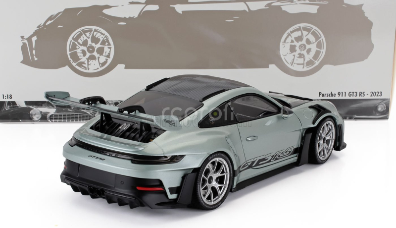 Minichamps Porsche 911 992 Gt3 Rs Coupe 2023 1:18 Silver