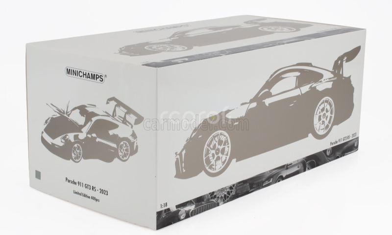 Minichamps Porsche 911 992 Gt3 Rs Coupe 2023 1:18 Silver