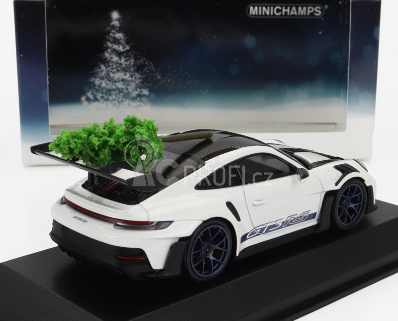 Minichamps Porsche 911 992 Gt3 Rs Coupe 2023 - Vánoční edice 2023 1:43, bíločerná