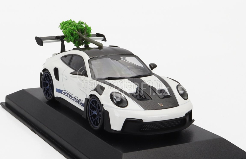 Minichamps Porsche 911 992 Gt3 Rs Coupe 2023 - Vánoční edice 2023 1:43, bíločerná