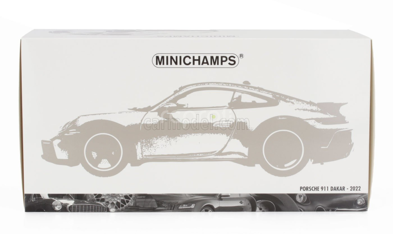 Minichamps Porsche 911 992 N 953 Rally Dakar Roughroads Coupe 2023 1:18 Bílá Modrá