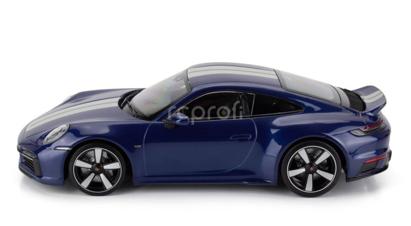 Minichamps Porsche 911 992 Sport Classic Coupe 2022 1:18 Blue Met