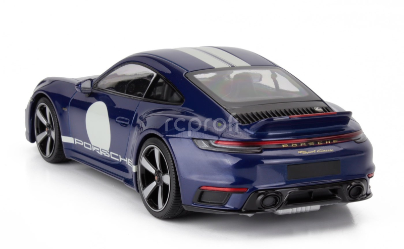 Minichamps Porsche 911 992 Sport Classic Coupe 2022 1:18 Blue Met