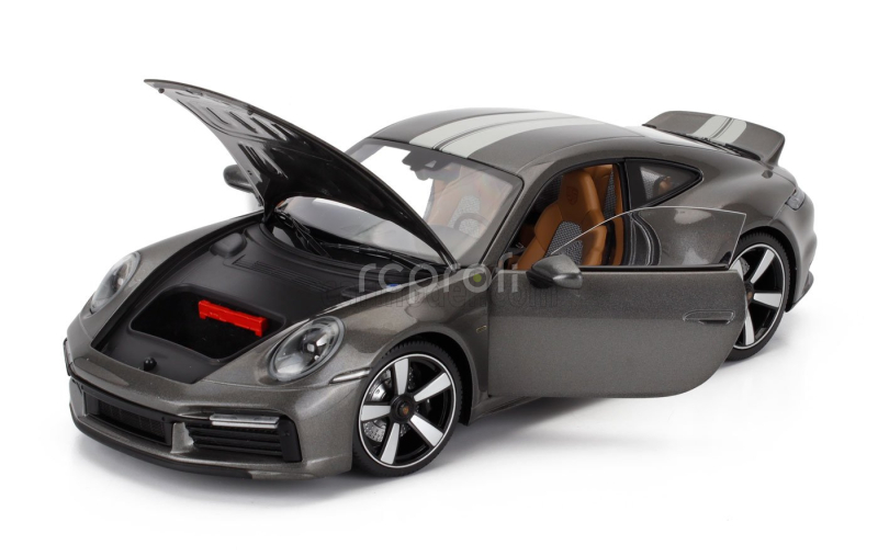 Minichamps Porsche 911 992 Sport Classic Coupe 2022 1:18 Grey