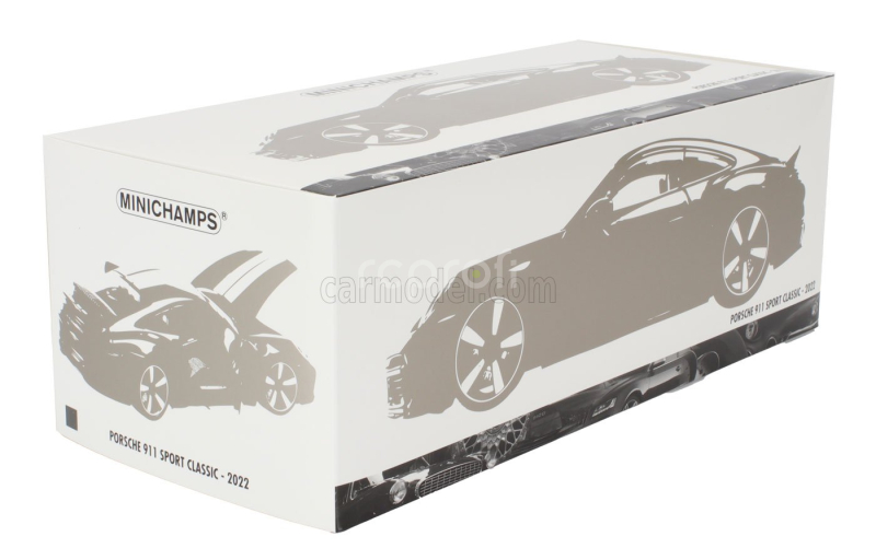 Minichamps Porsche 911 992 Sport Classic Coupe 2022 1:18 Grey