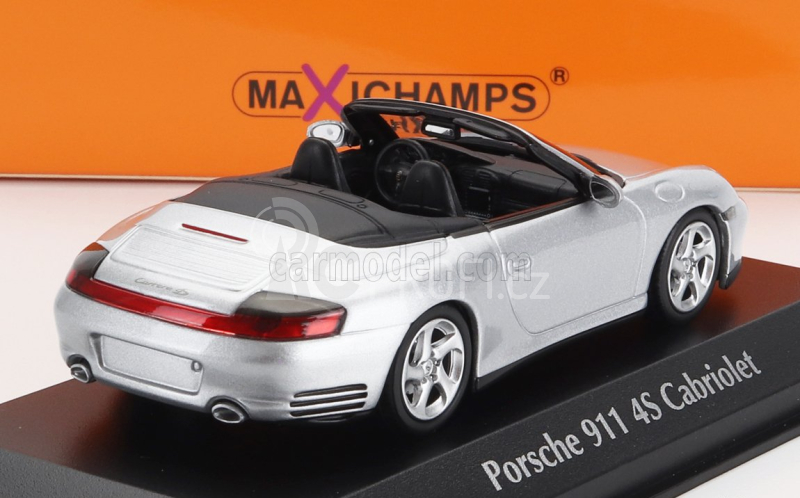 Minichamps Porsche 911 996 4s Cabriolet 2003 1:43 Silver