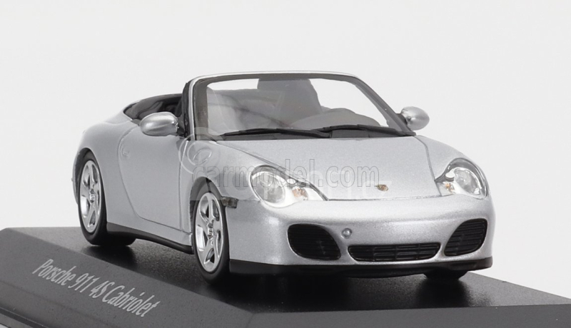 Minichamps Porsche 911 996 4s Cabriolet 2003 1:43 Silver
