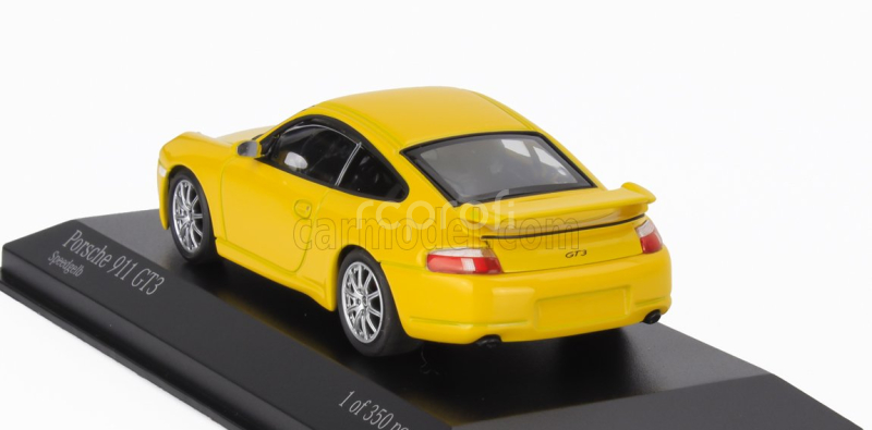 Minichamps Porsche 911 996 Gt3 Coupe 1999 1:43 Žlutá