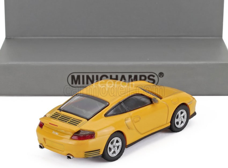 Minichamps Porsche 911 996 Turbo Coupe 2000 1:87 Žlutá