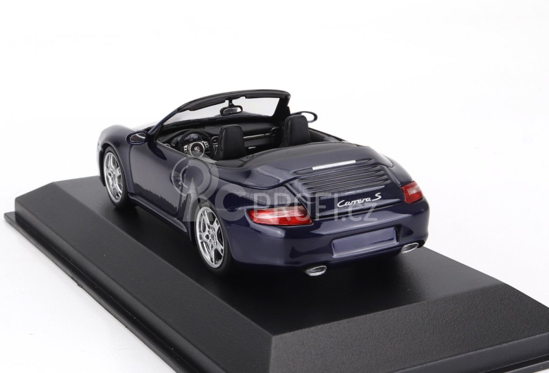 Minichamps Porsche 911 997 Carrera S Cabriolet 2005 1:43 Blue Met