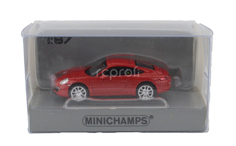 Minichamps Porsche 911 997 Coupe 2011 1:87 Red