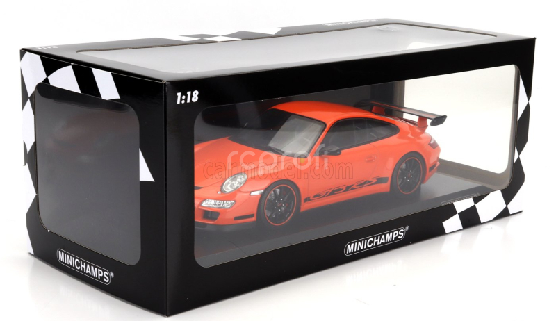 Minichamps Porsche 911 997 Gt3 Rs Coupe 2007 1:18 Orange