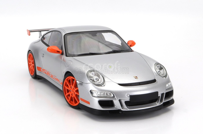 Minichamps Porsche 911 997 Gt3 Rs Coupe 2007 1:18 Silver Red