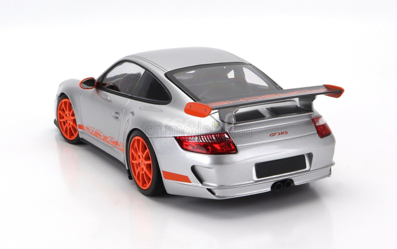 Minichamps Porsche 911 997 Gt3 Rs Coupe 2007 1:18 Silver Red