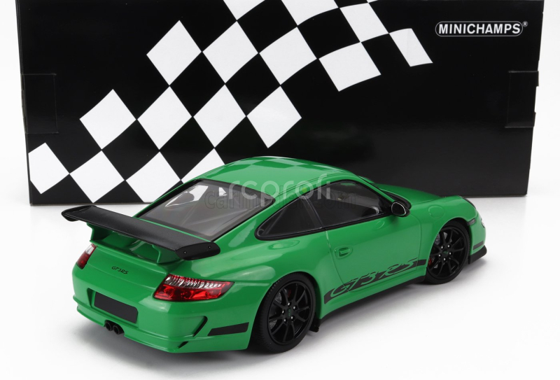 Minichamps Porsche 911 997 Gt3 Rs Coupe 2007 1:18 Zelená