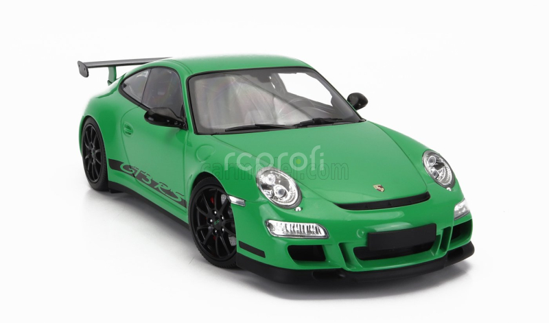 Minichamps Porsche 911 997 Gt3 Rs Coupe 2007 1:18 Zelená