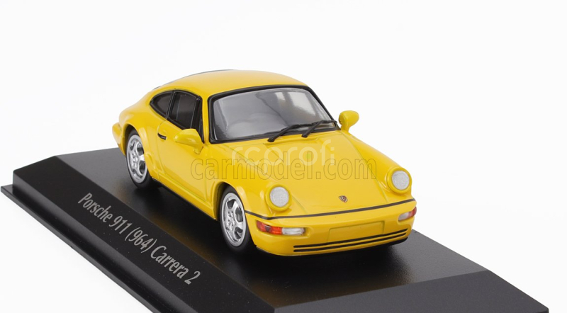 Minichamps Porsche 911 Carrera Coupe 1992 1:43 Žlutá