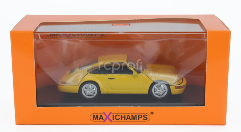 Minichamps Porsche 911 Carrera Coupe 1992 1:43 Žlutá
