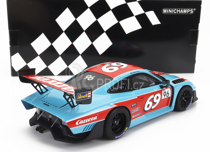 Minichamps Porsche 935/19 Base Gt2 Rs Herbert Motorsport N 96 1:18, červenomodrá