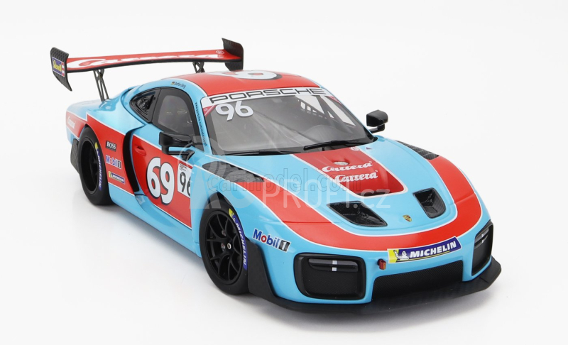 Minichamps Porsche 935/19 Base Gt2 Rs Herbert Motorsport N 96 1:18, červenomodrá