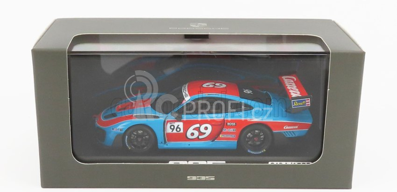 Minichamps Porsche 935/19 Base Gt2 Rs Herbert Motorsport N 96 1:43, červenomodrá