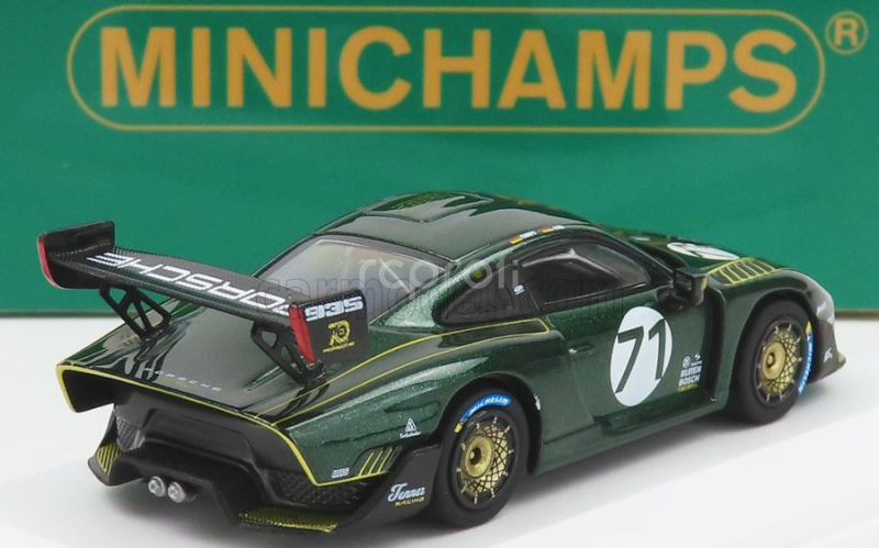 Minichamps Porsche 935/19 N 71 - Base 911 991-2 Gt2 Rs 2018 1:64 Zelená