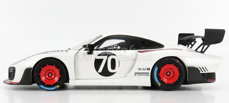 Minichamps Porsche 935 N 70 Martini Racing Spectrum Edition - Base 911 991-2 Gt2 Rs Coupe 2018 1:18 Bílá Červená