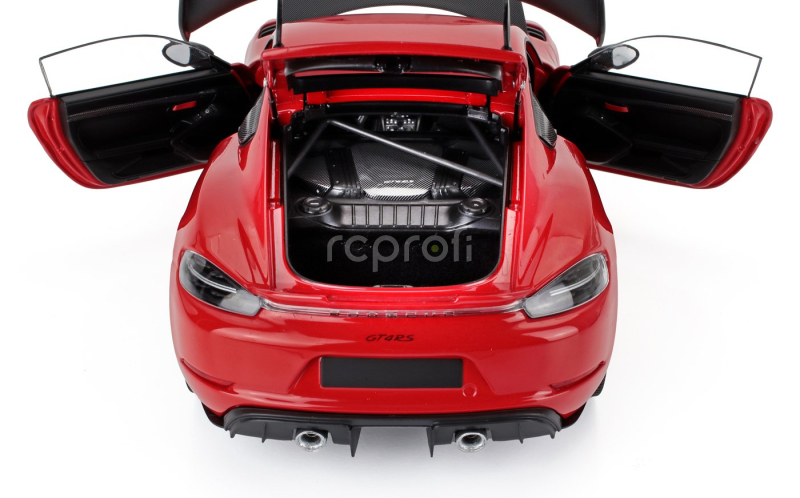 Minichamps Porsche Cayman Gt4 Rs Weissach Package 2024 1:18 Red