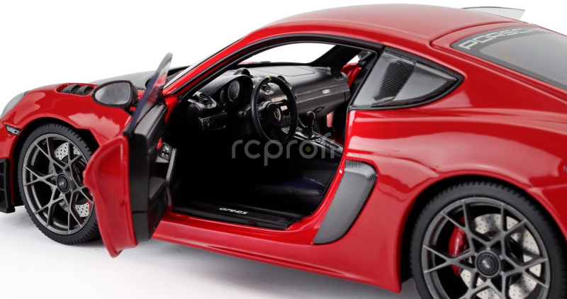 Minichamps Porsche Cayman Gt4 Rs Weissach Package 2024 1:18 Red