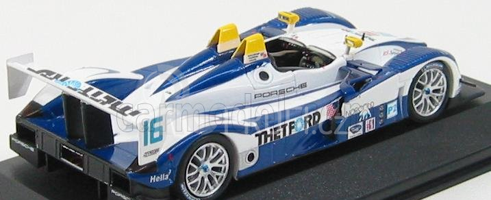 Minichamps Porsche Rs Spider N 16 Dyson Racing 12h Sebring 2007 1:43, bílomodrá