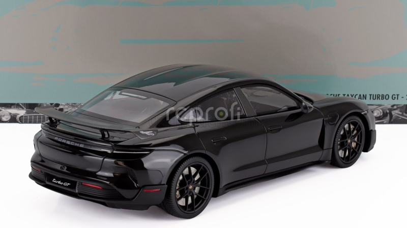 Minichamps Porsche Taycan Turbo Gt 2024 1:18 Black