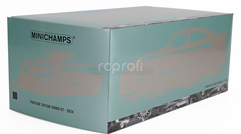 Minichamps Porsche Taycan Turbo Gt 2024 1:18 Black